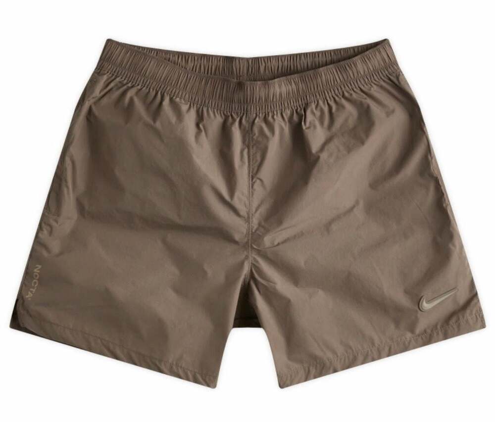 Nike x Drake NOCTA NRG Woven Shorts Olive Grey Moon Fossil